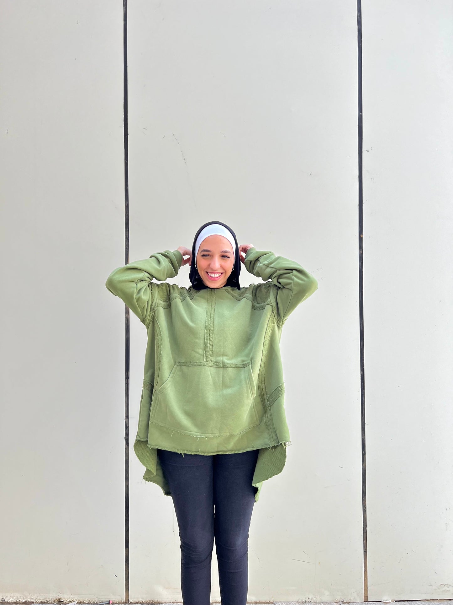 Chillax Olive hoodie