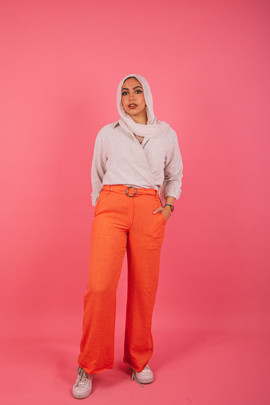 Orange Belt Pants