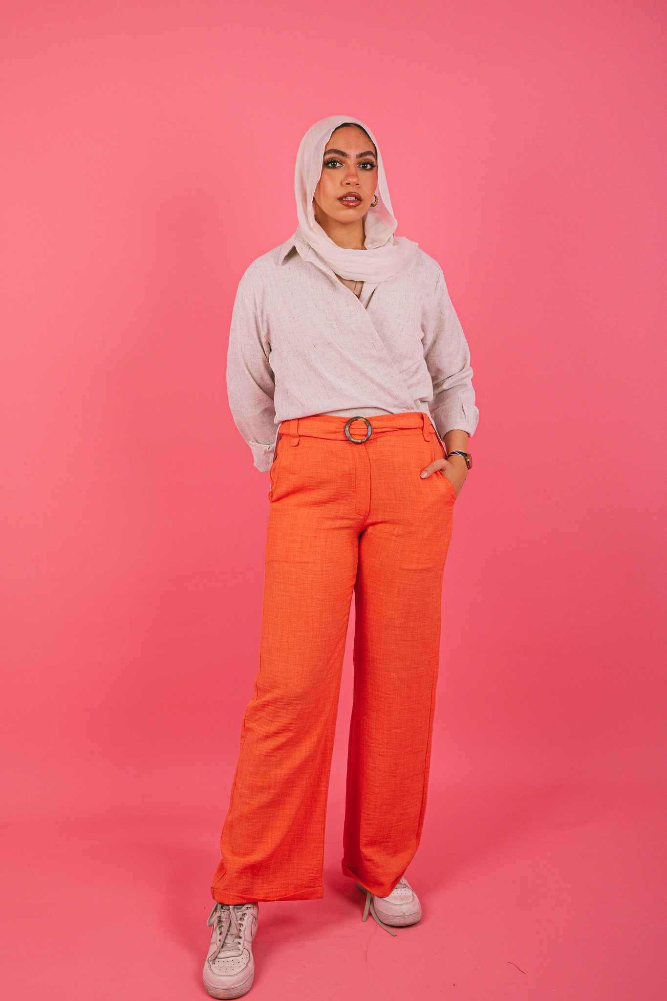 Orange Belt Pants