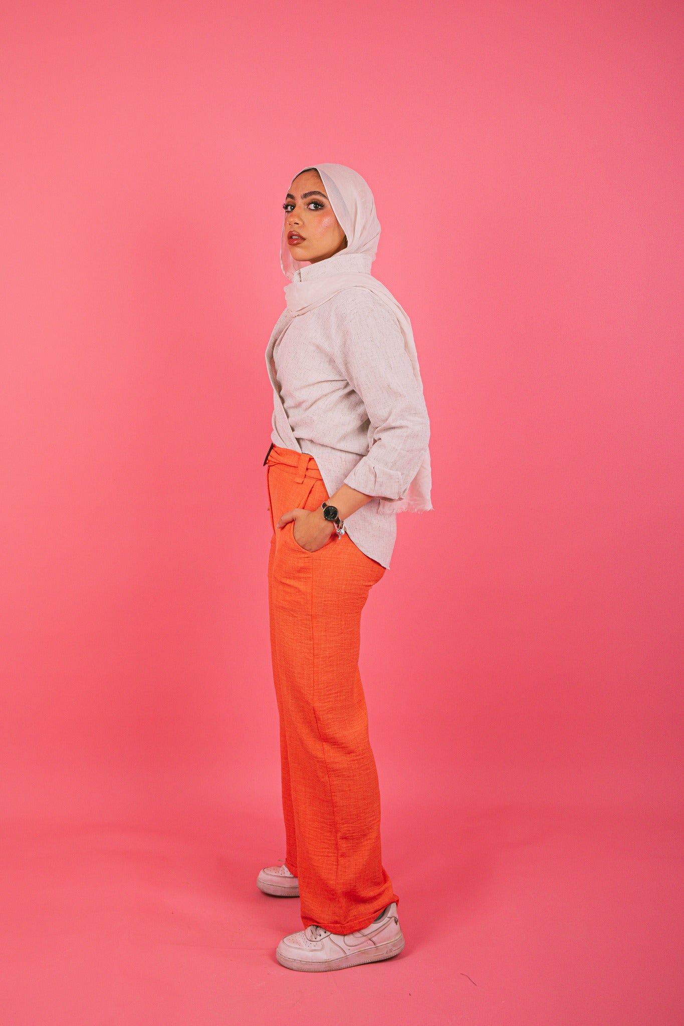 Orange Belt Pants