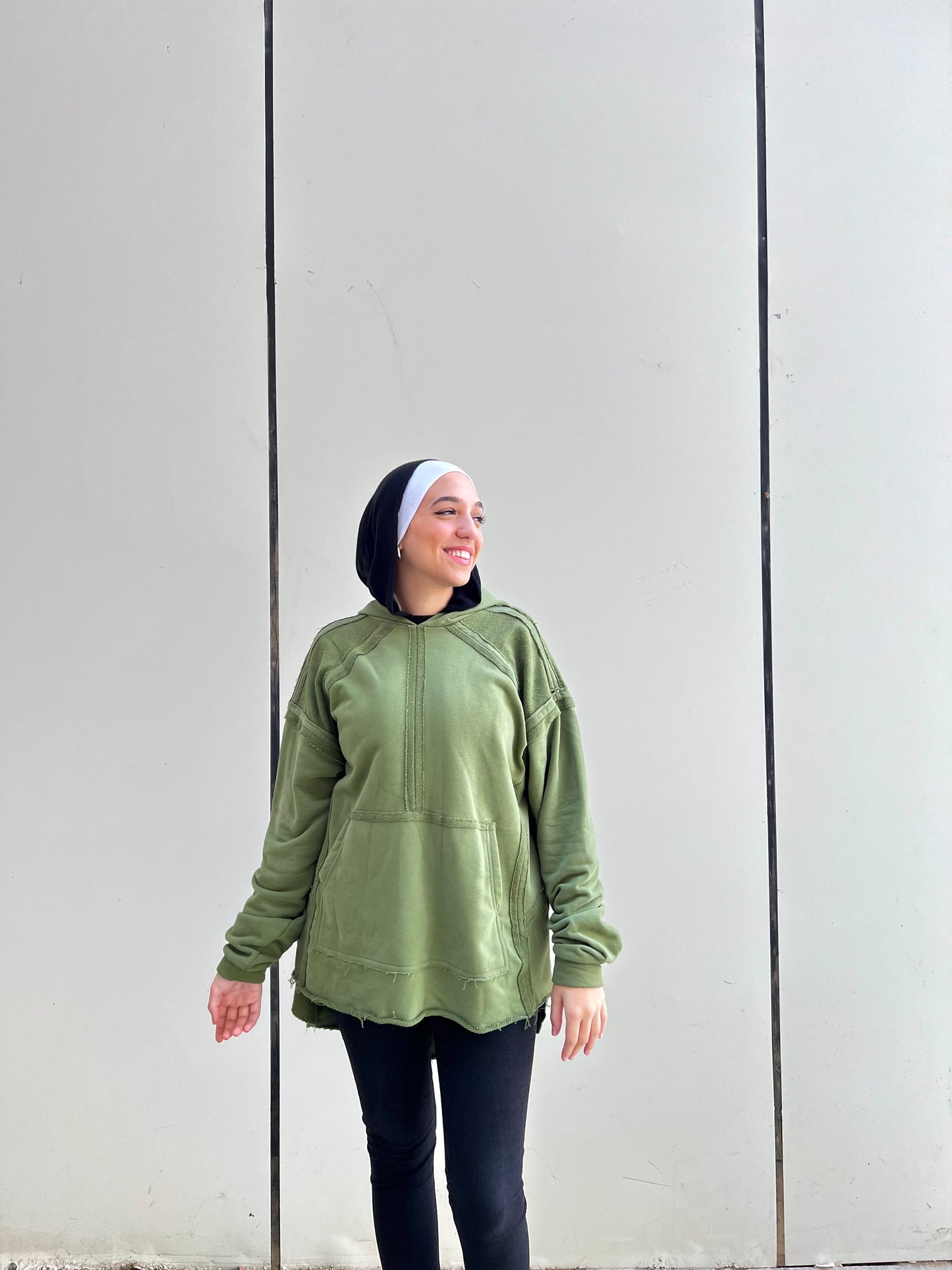 Chillax Olive hoodie