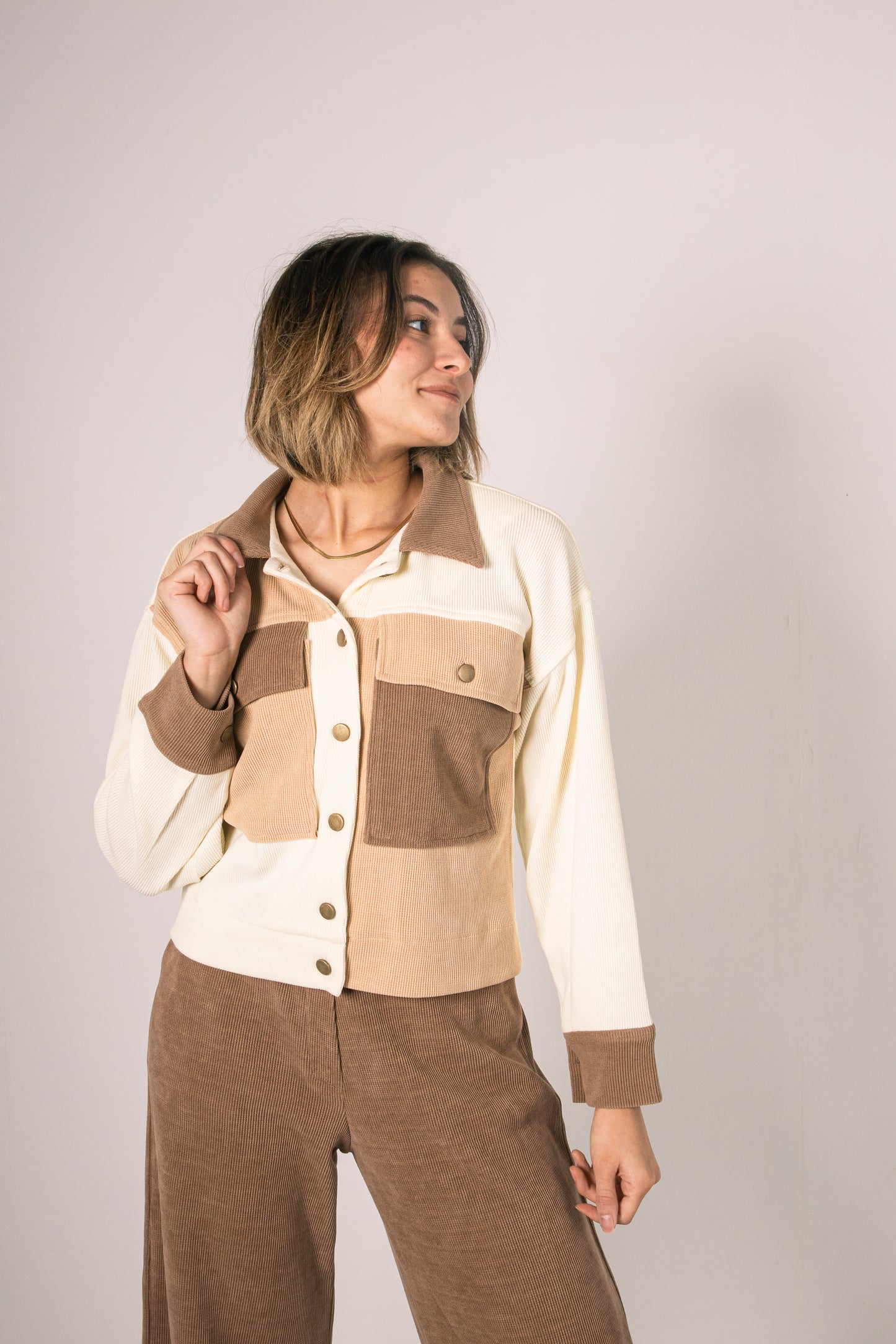 Coconut Corduroy Jacket