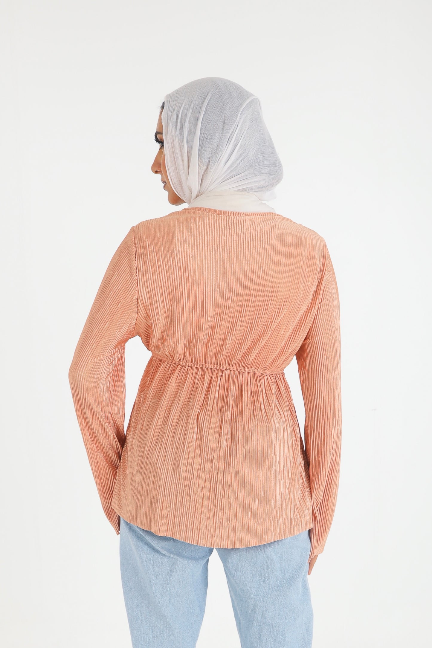 Plissé knot Simon top