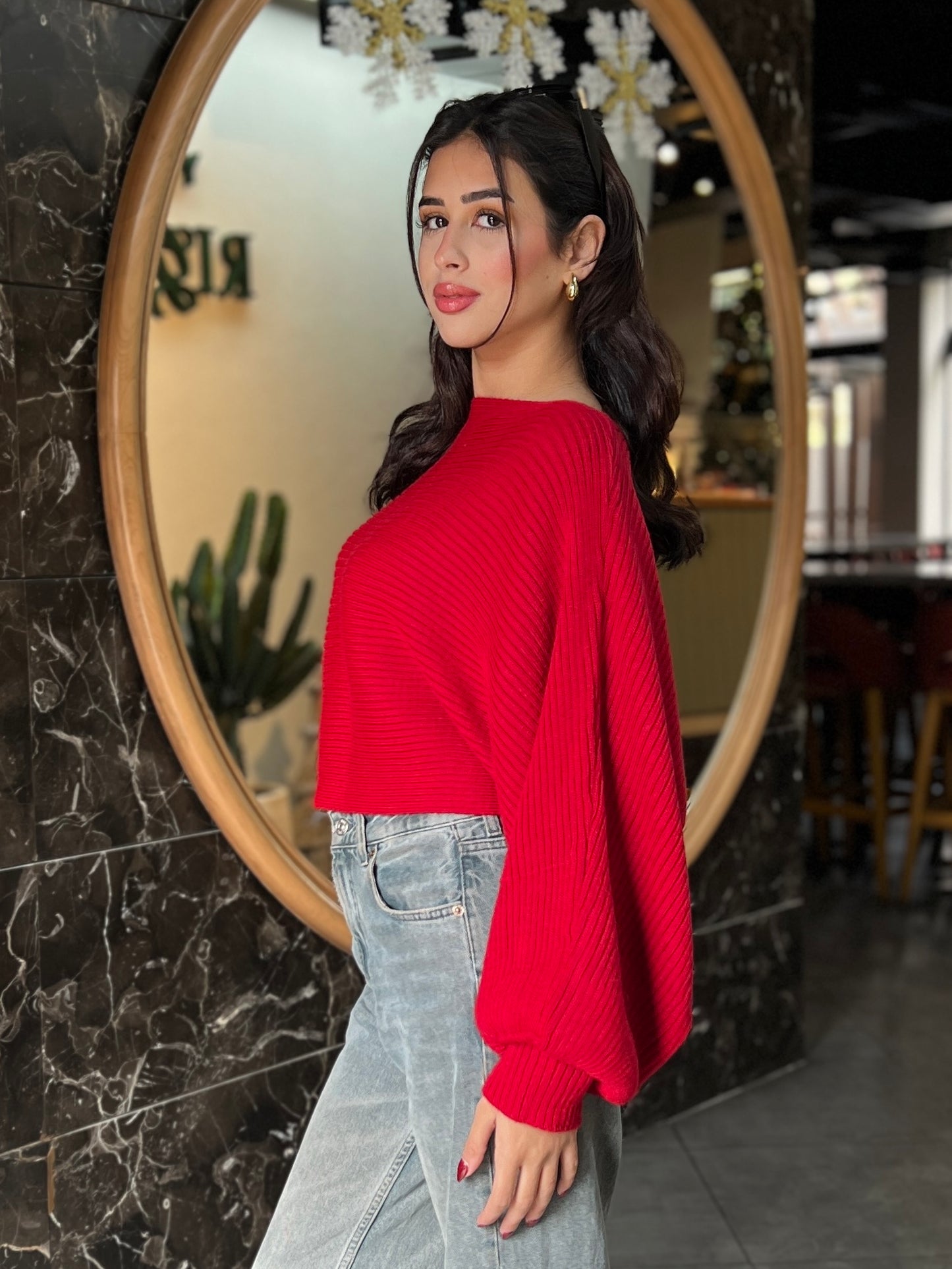Red Flutterfly pullover