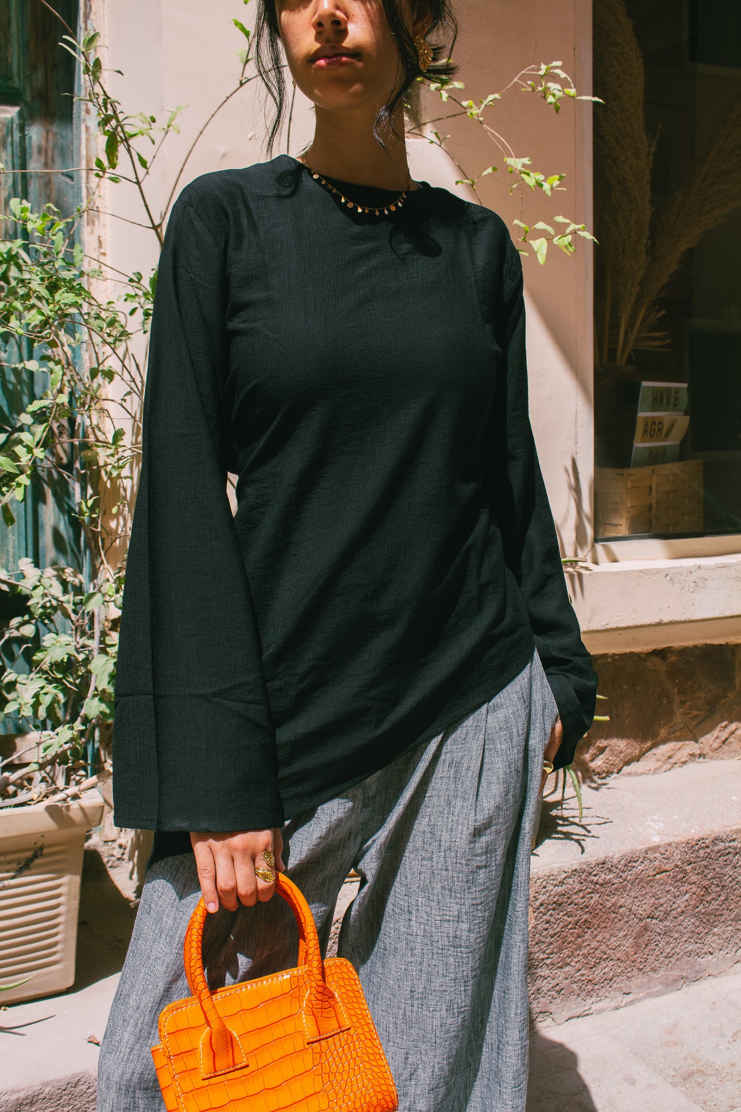 Black Blossom Top