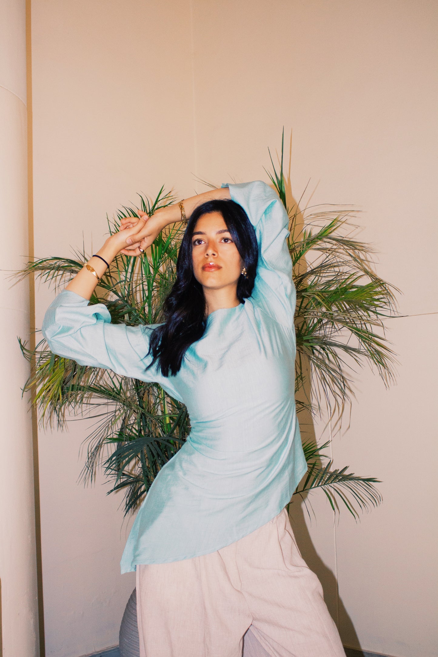 Mint Blossom Top