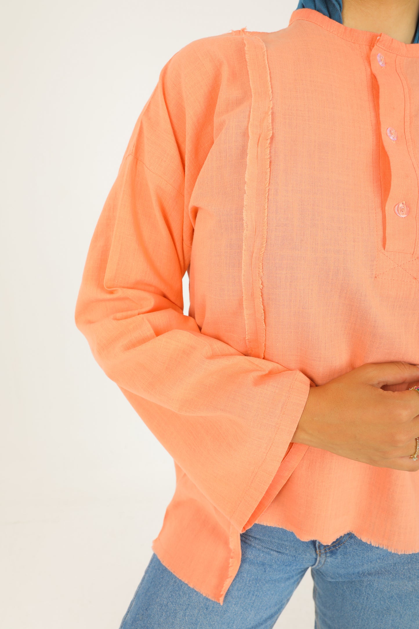 Boho Simon Linen top