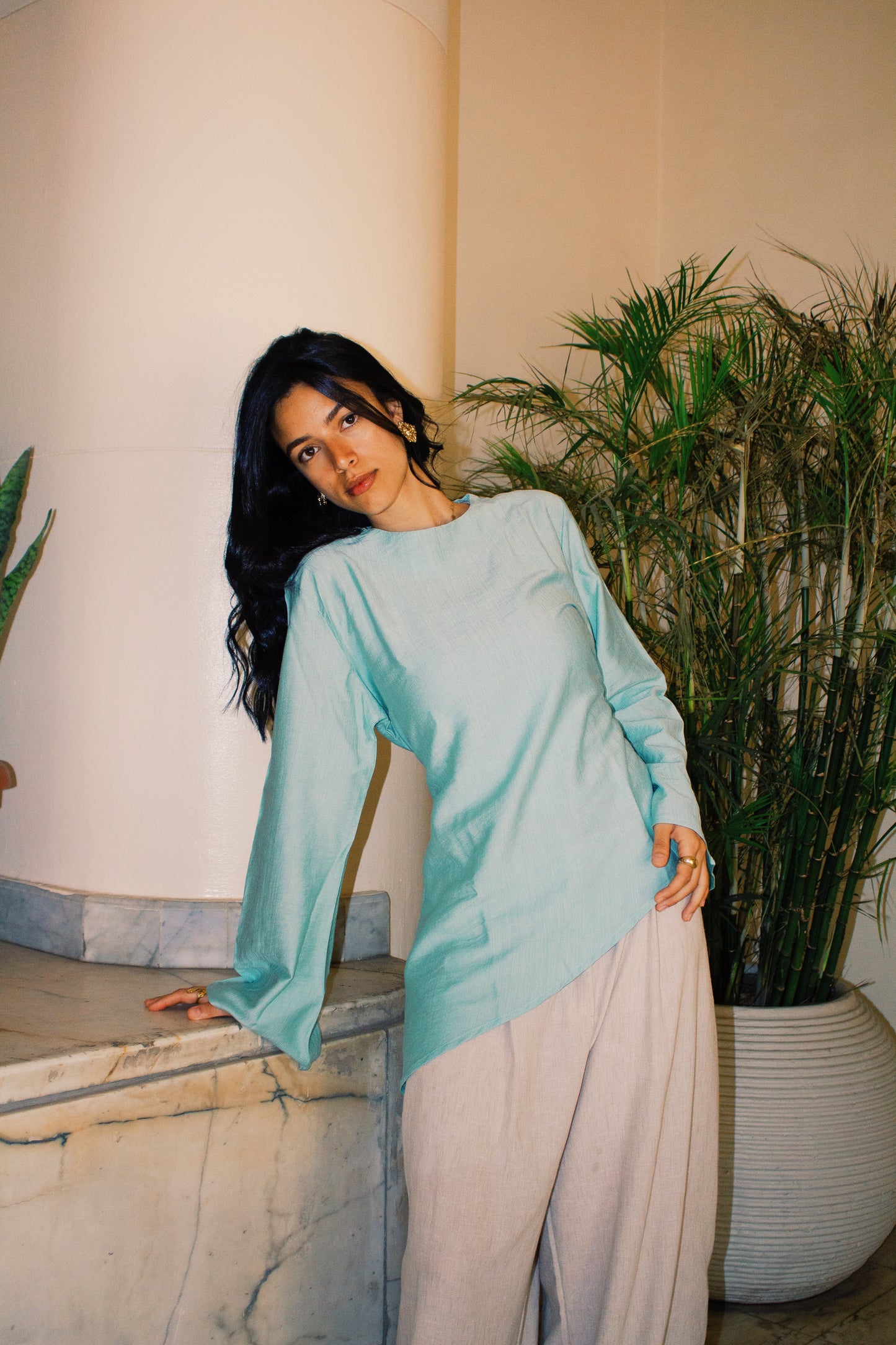 Mint Blossom Top