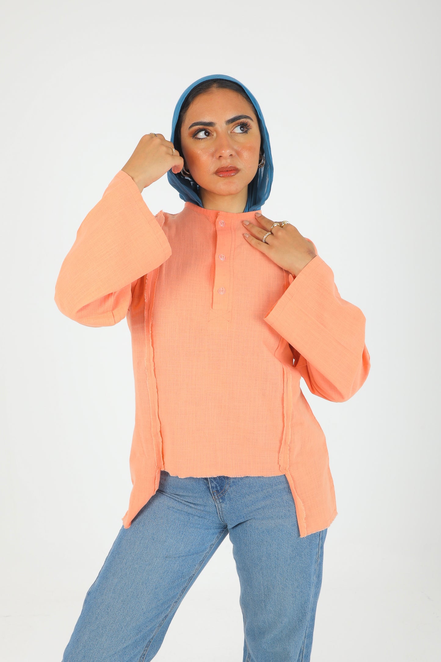 Boho Simon Linen top