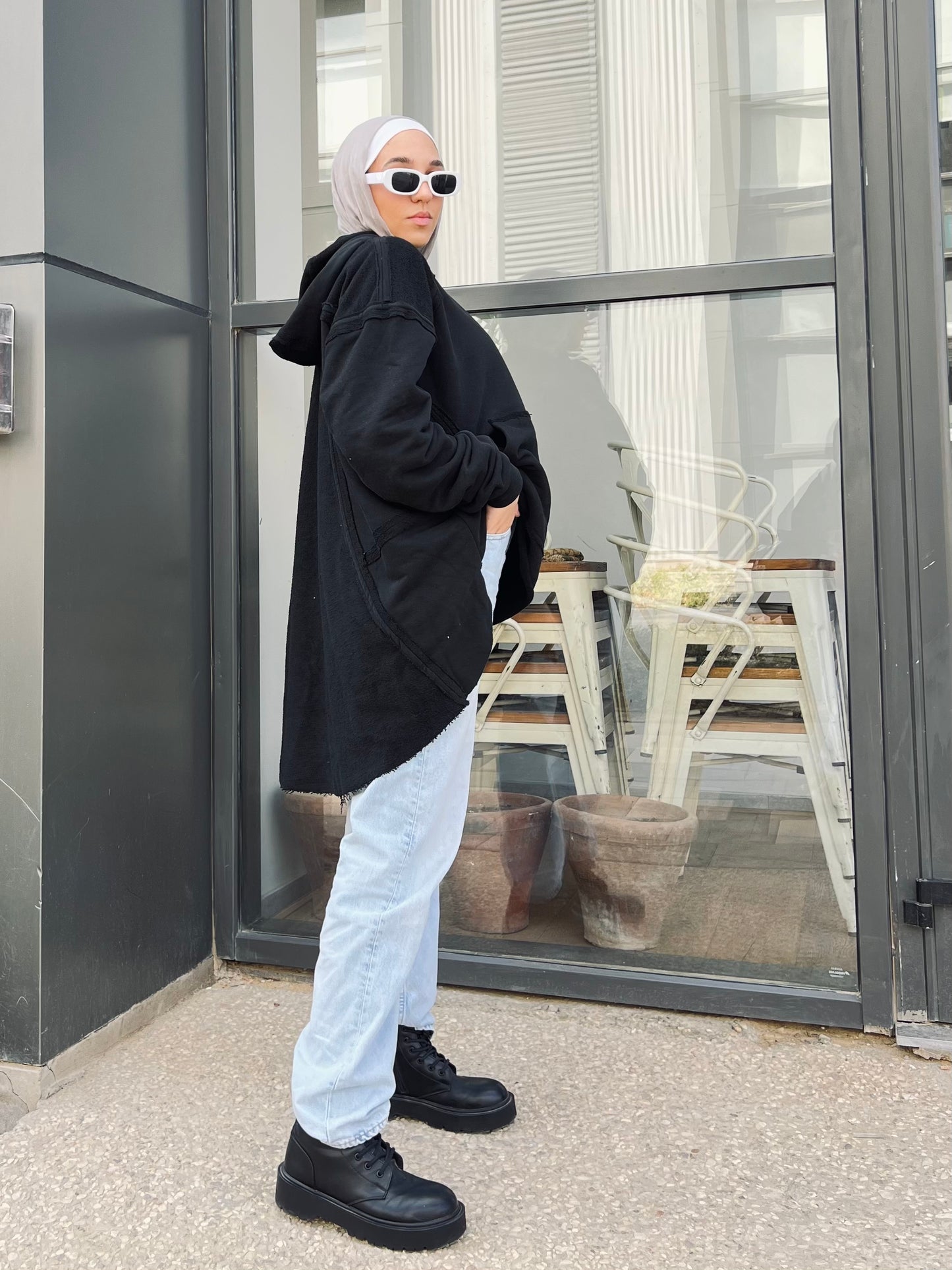 Chillax Black hoodie