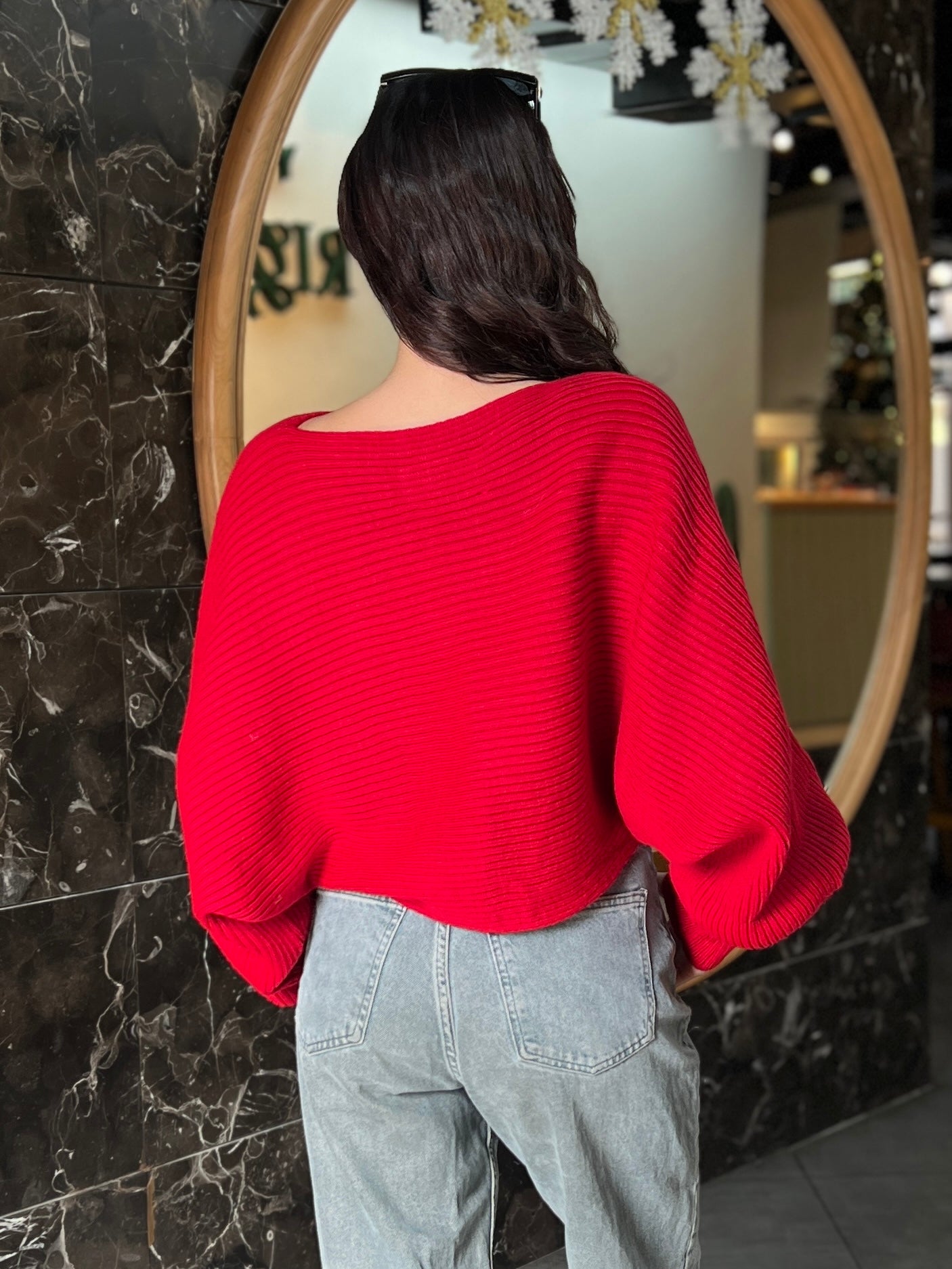 Red Flutterfly pullover