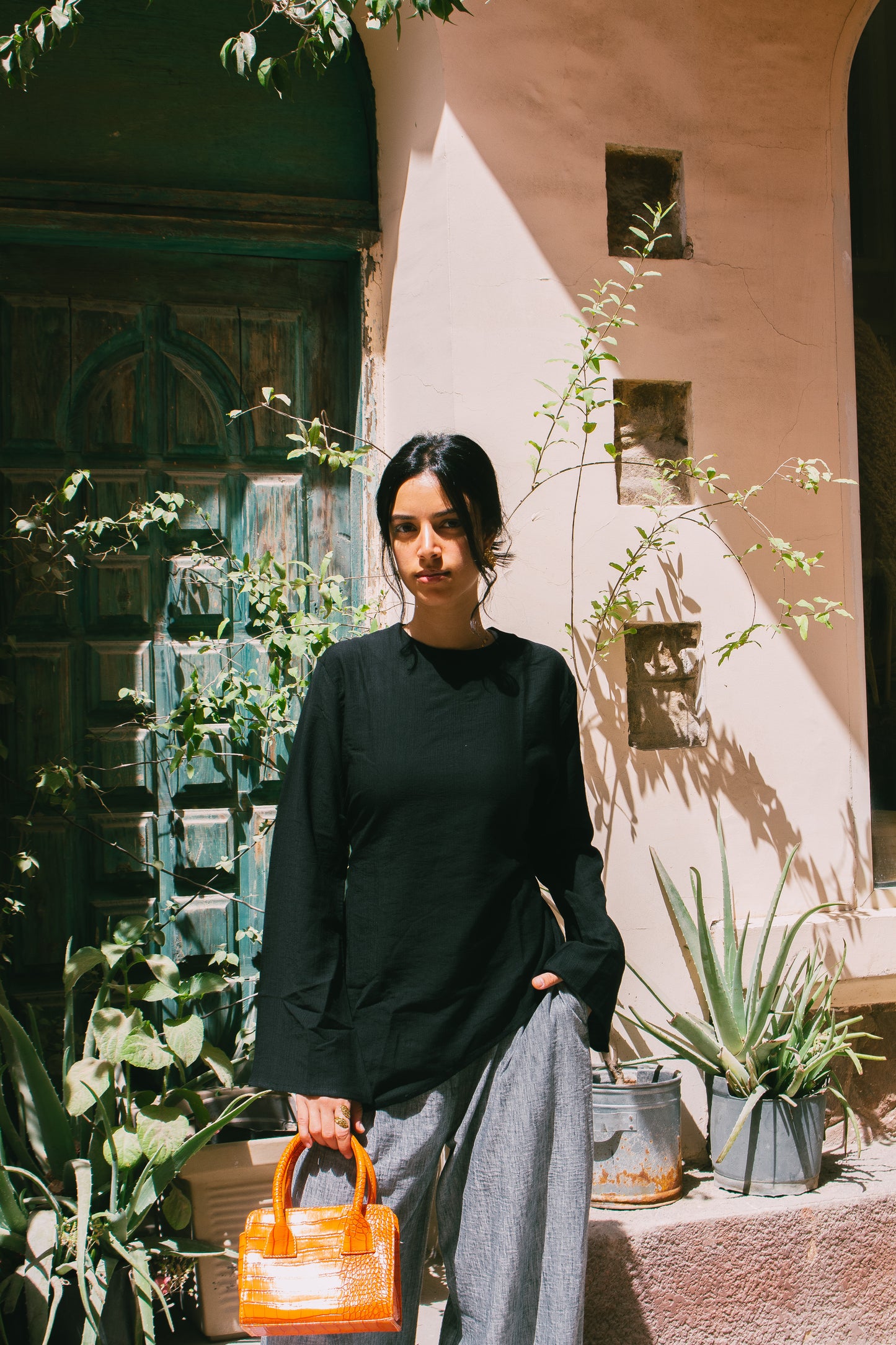 Black Blossom Top