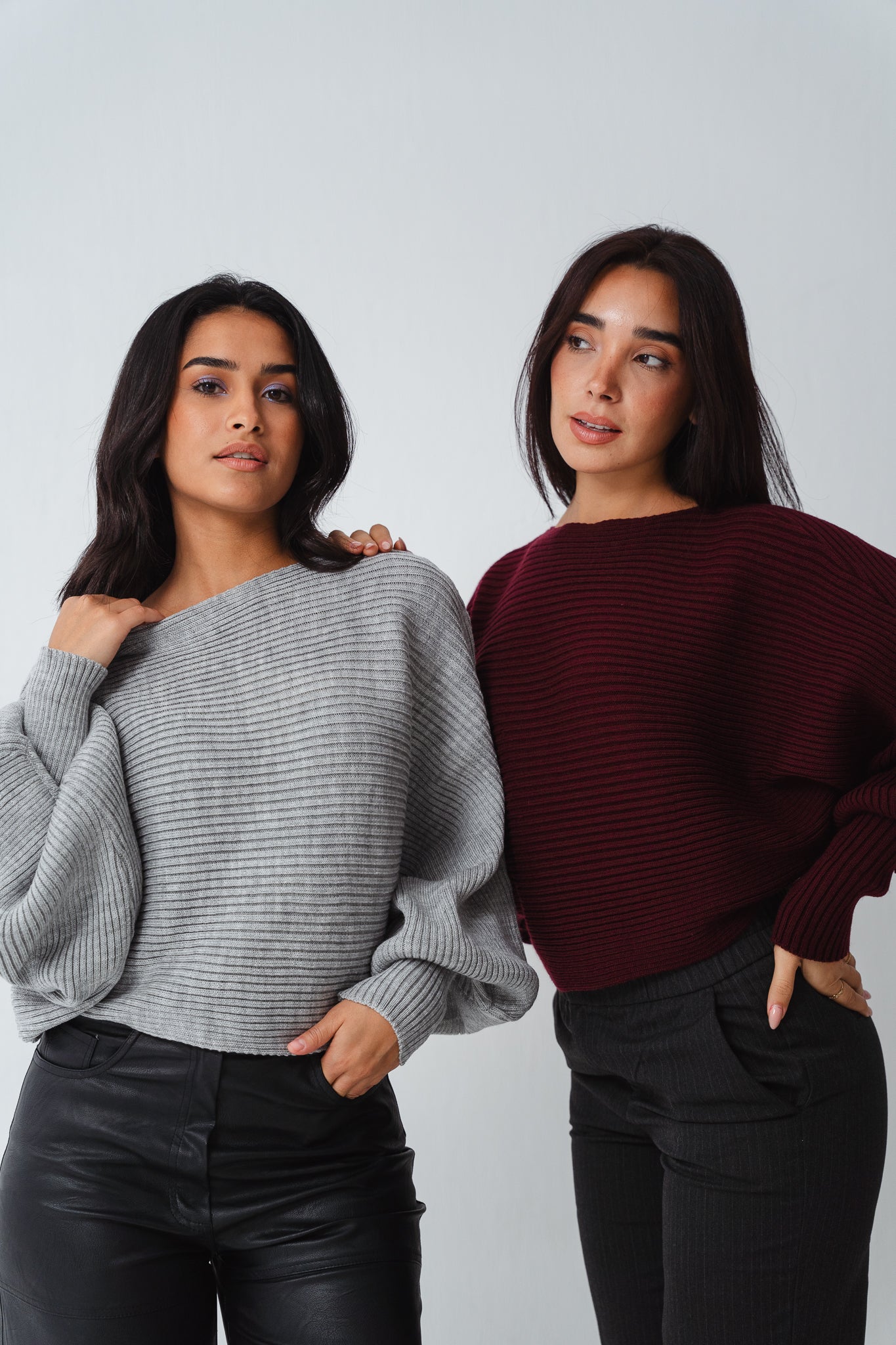 Burgundy Flutterfly pullover