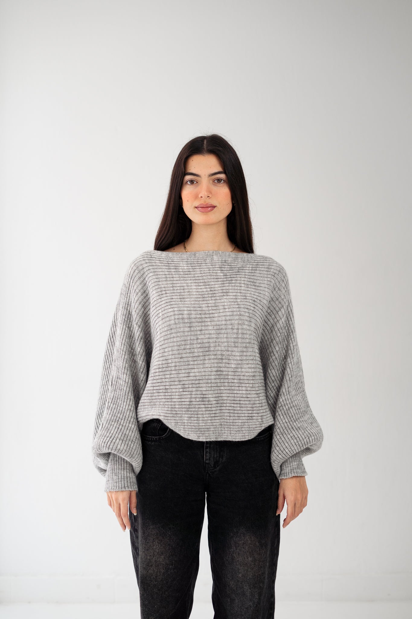 Grey Flutterfly pullover