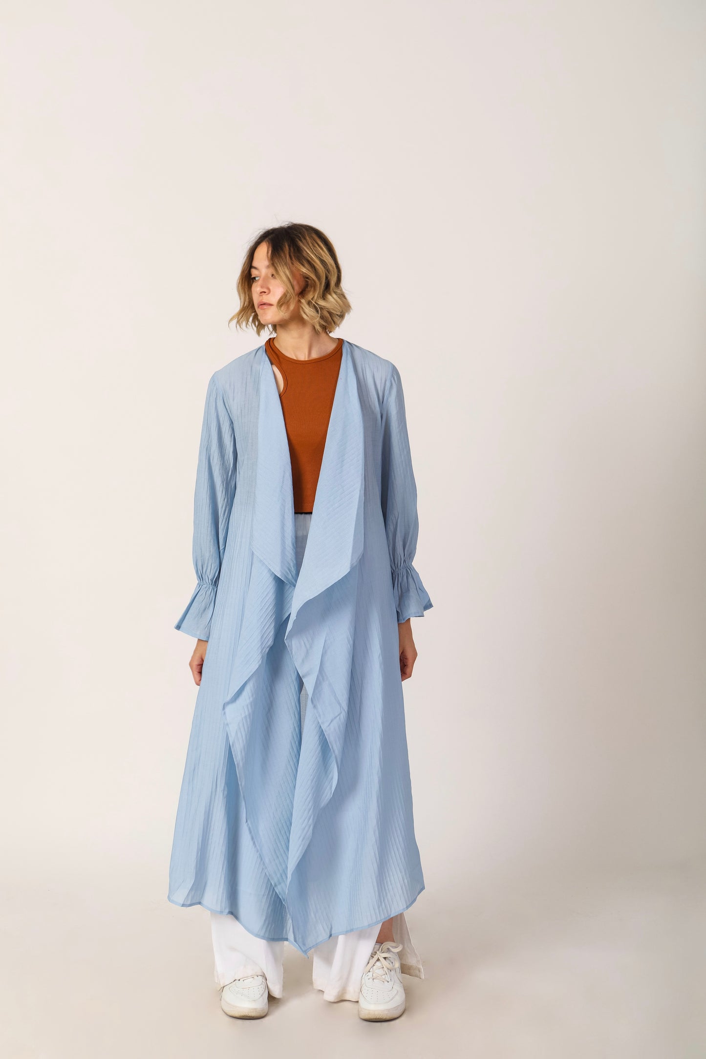 Flowy Baby Blue Cardigan