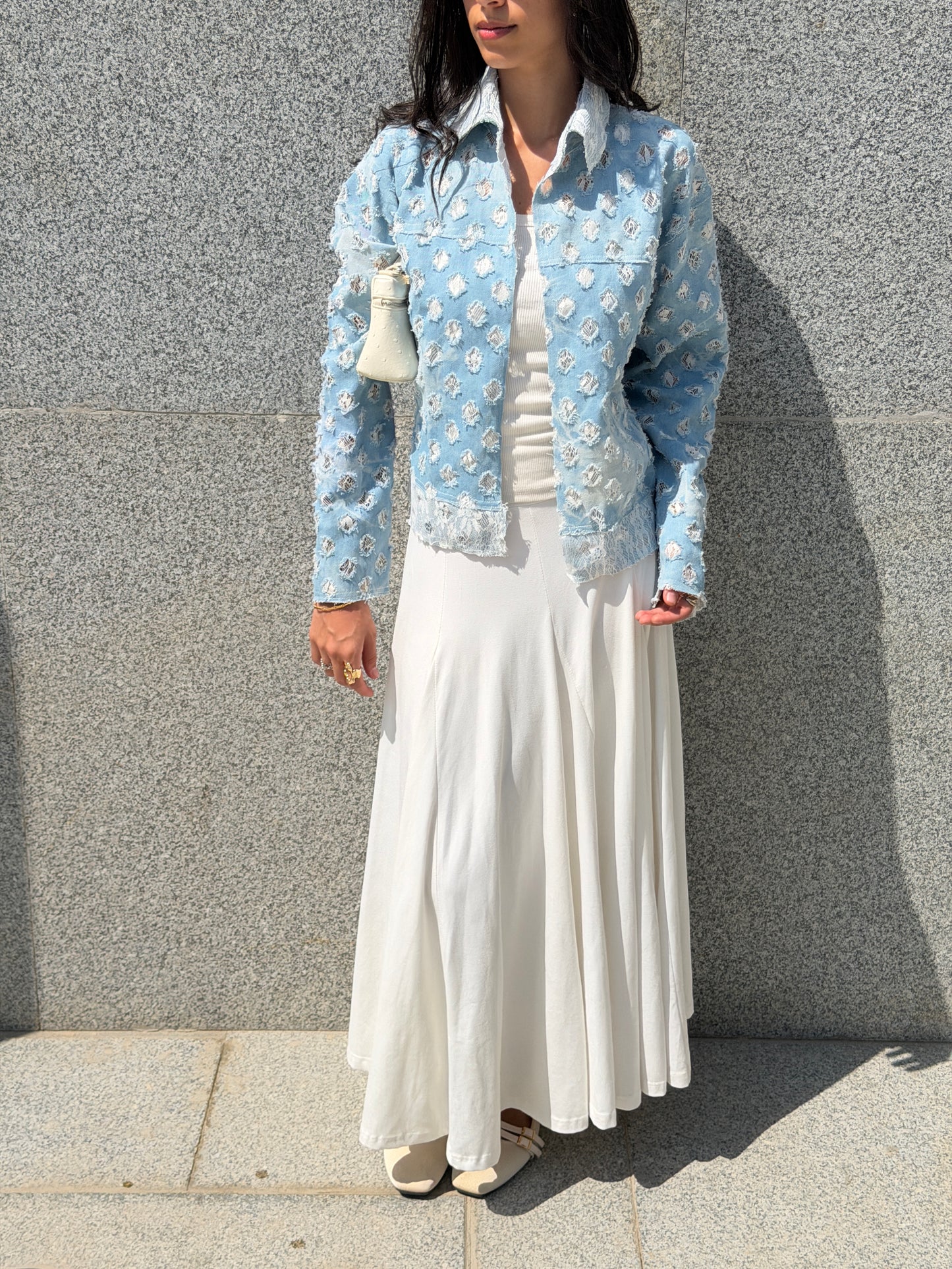 Lace double face Jacket