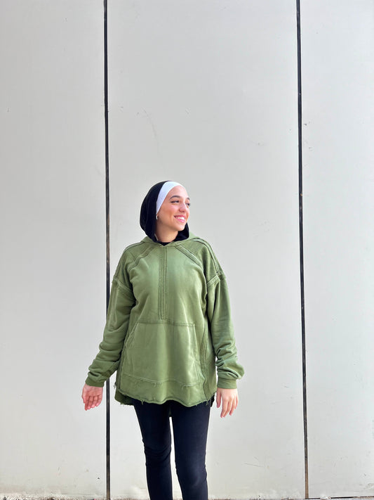 Chillax Olive hoodie