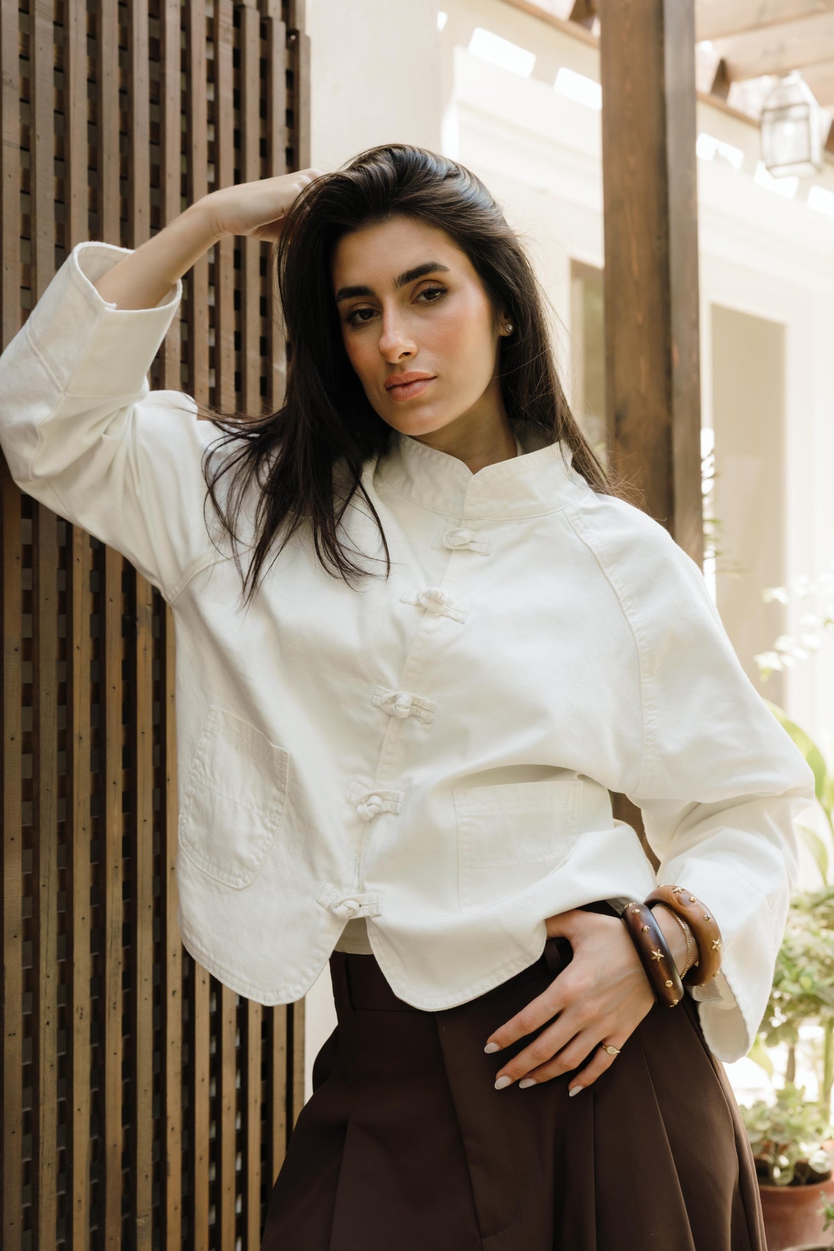 Japanese White Denim Jacket