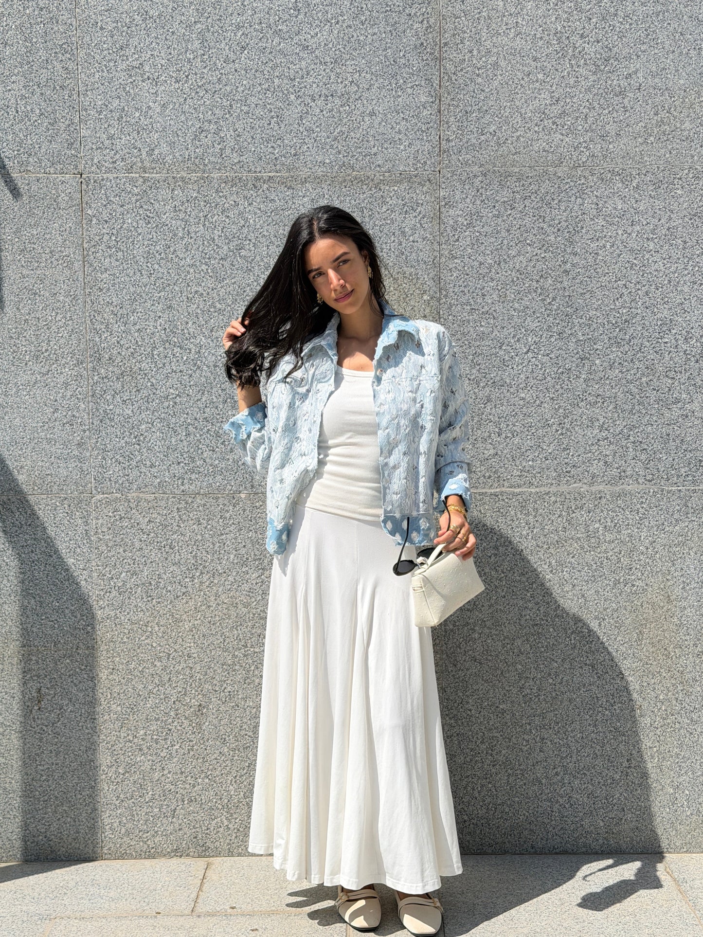 Lace double face Jacket