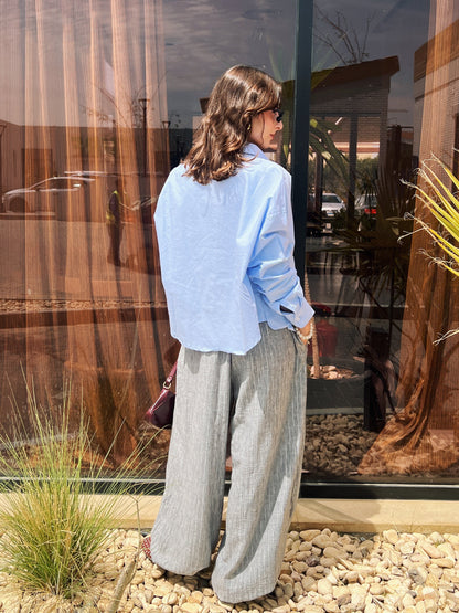 Ballon gray pants