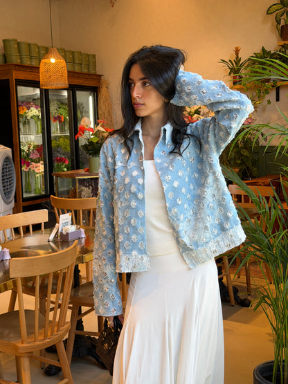 Lace double face Jacket