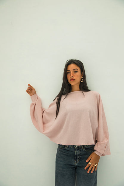 Ash Pink Breeze Top