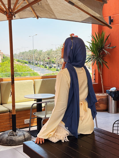 Butter yellow Blossom Top