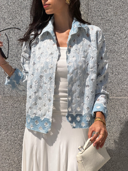 Lace double face Jacket