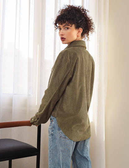 Olive City Girl Corduroy Jacket