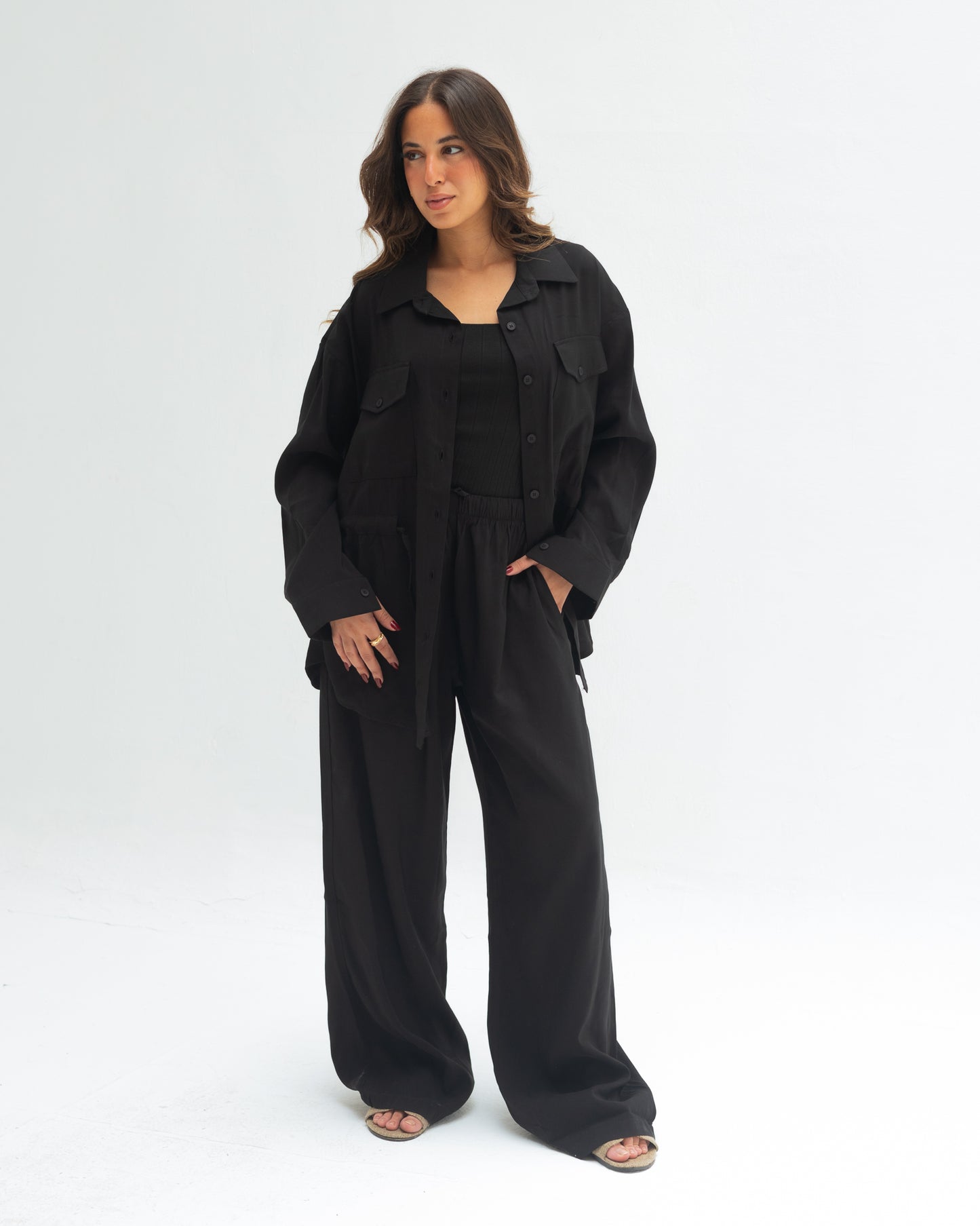 Black Shirt set