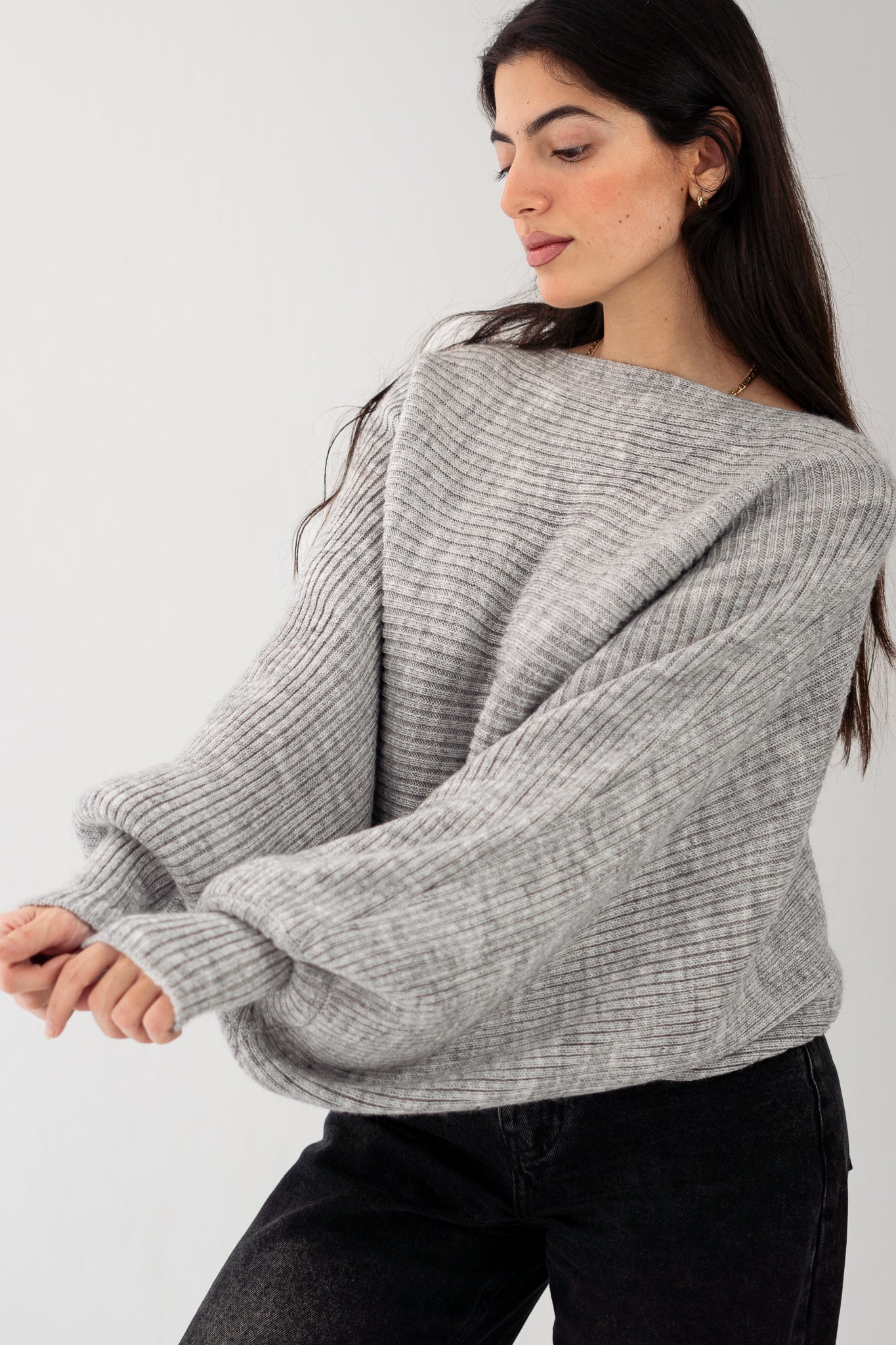 Grey Flutterfly pullover