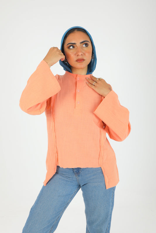 Boho Simon Linen top