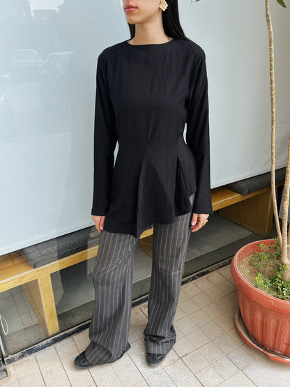 Black Blossom New Edition Blouse