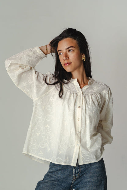 Roselle Off-white blouse