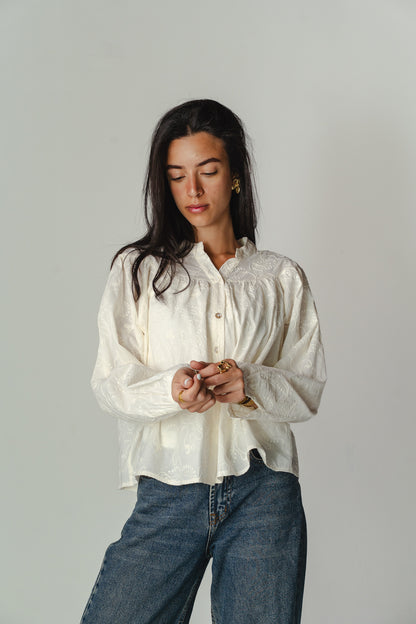 Roselle Off-white blouse