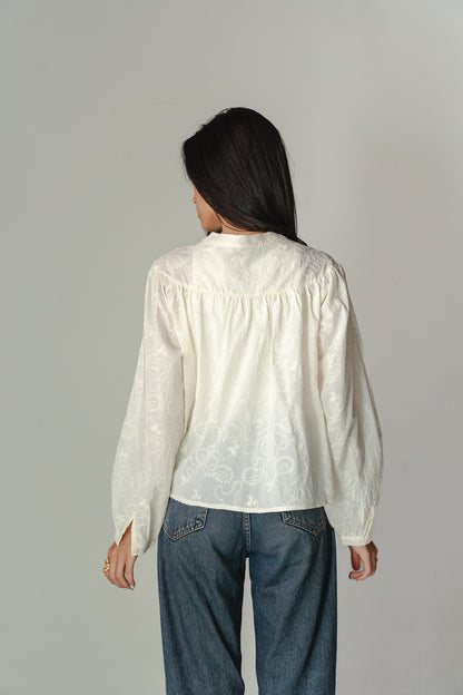 Roselle Off-white blouse