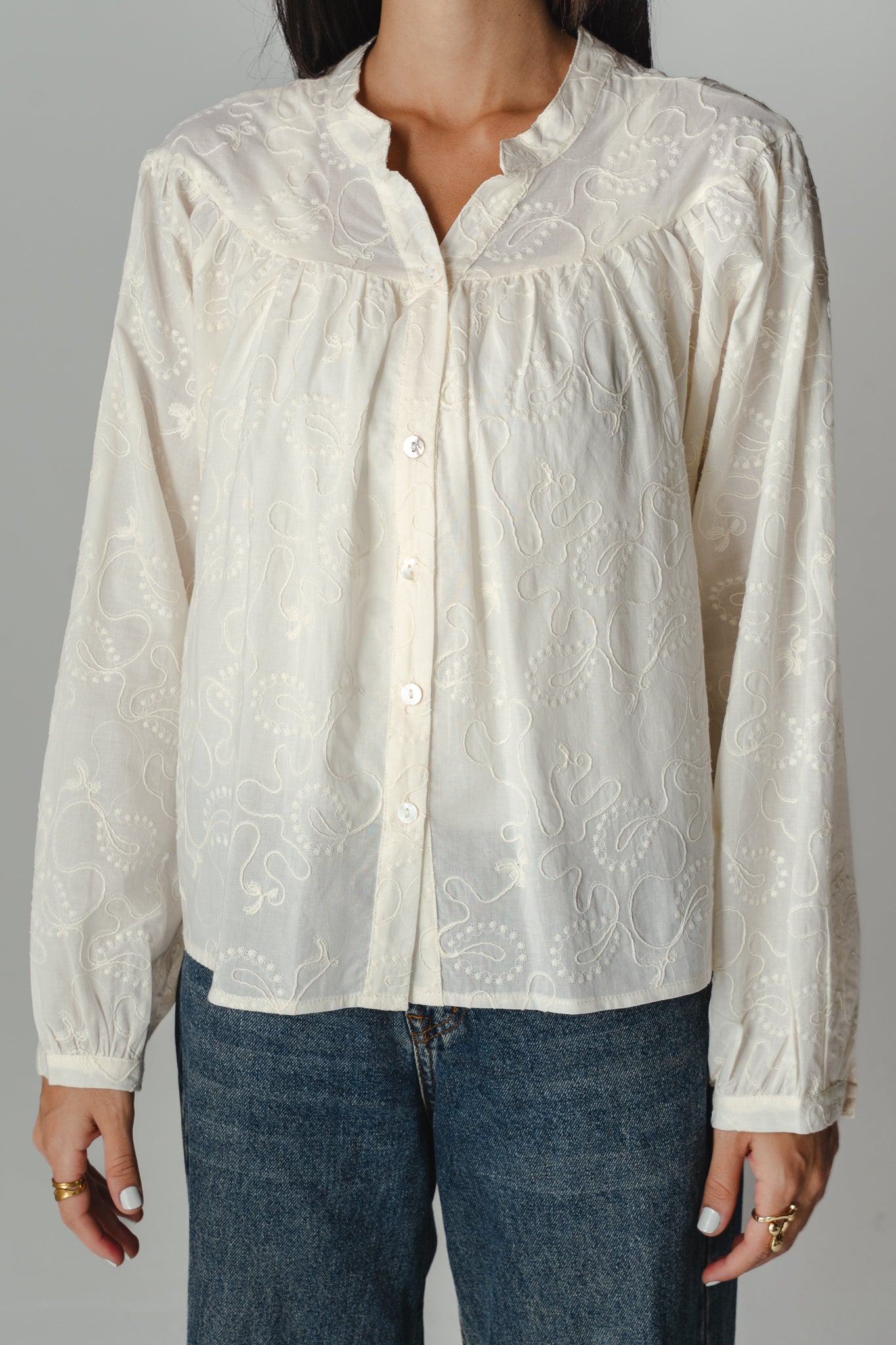 Roselle Off-white blouse