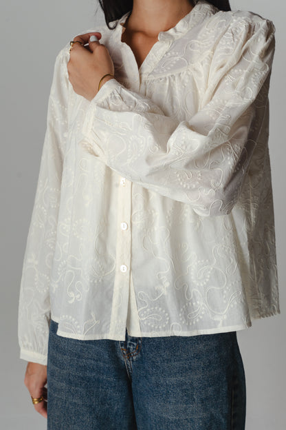 Roselle Off-white blouse