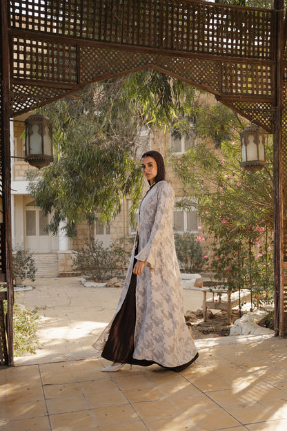 Luma Beige Cardigan-Dress