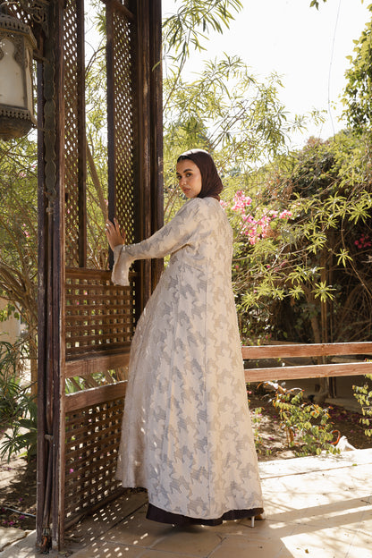 Luma Beige Cardigan-Dress