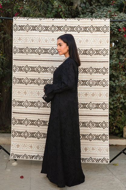 Luma Black Cardigan-Dress