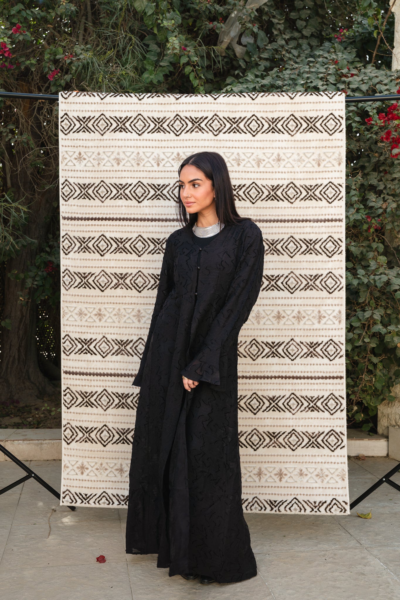 Luma Black Cardigan-Dress