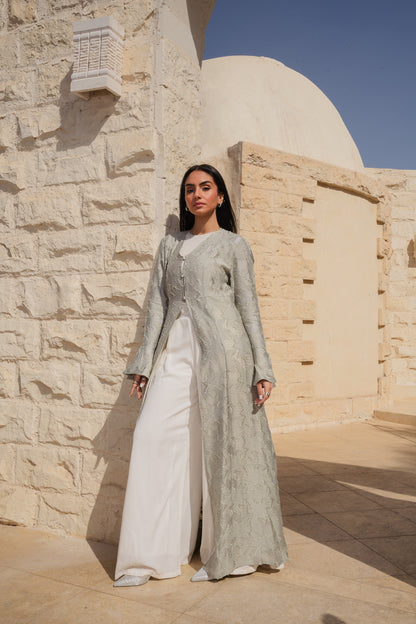 Luma Mint Cardigan-Dress