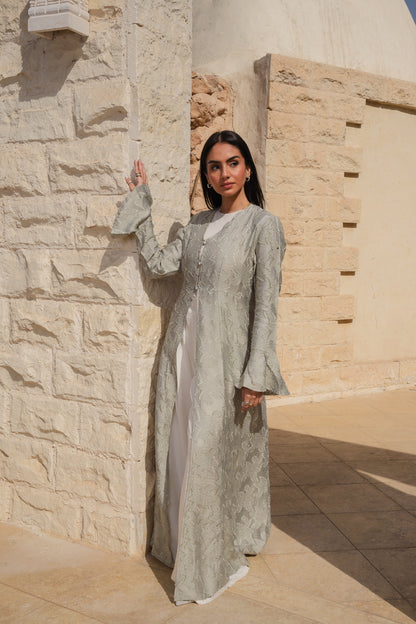 Luma Mint Cardigan-Dress