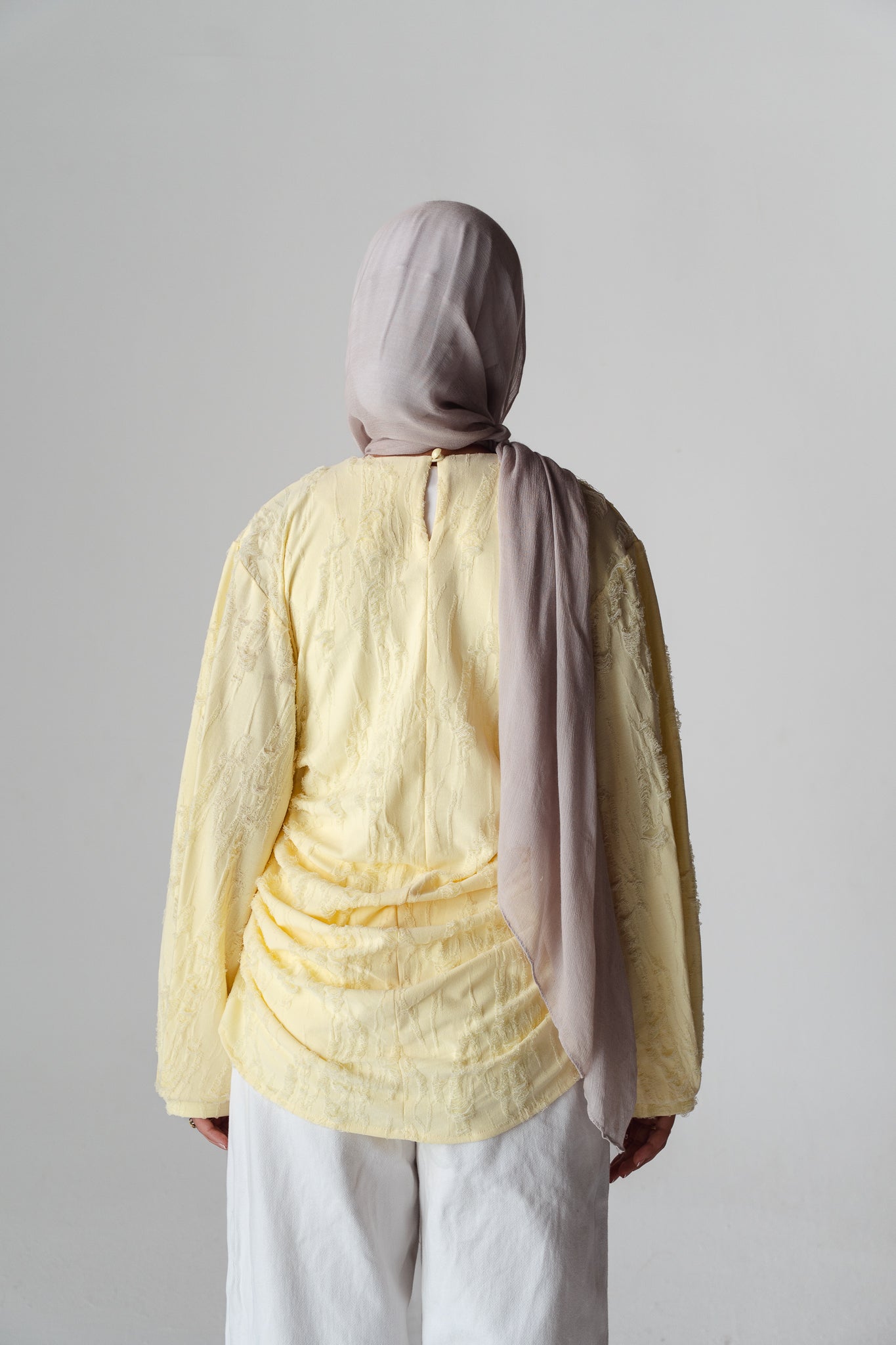 Drape Yellow blouse