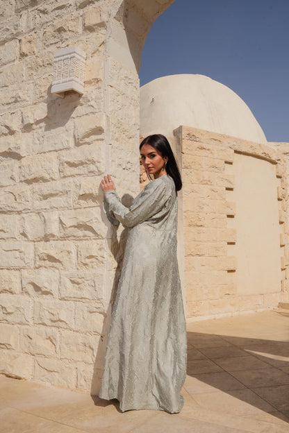 Luma Mint Cardigan-Dress