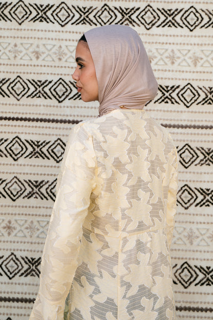 Luma Yellow Cardigan-Dress