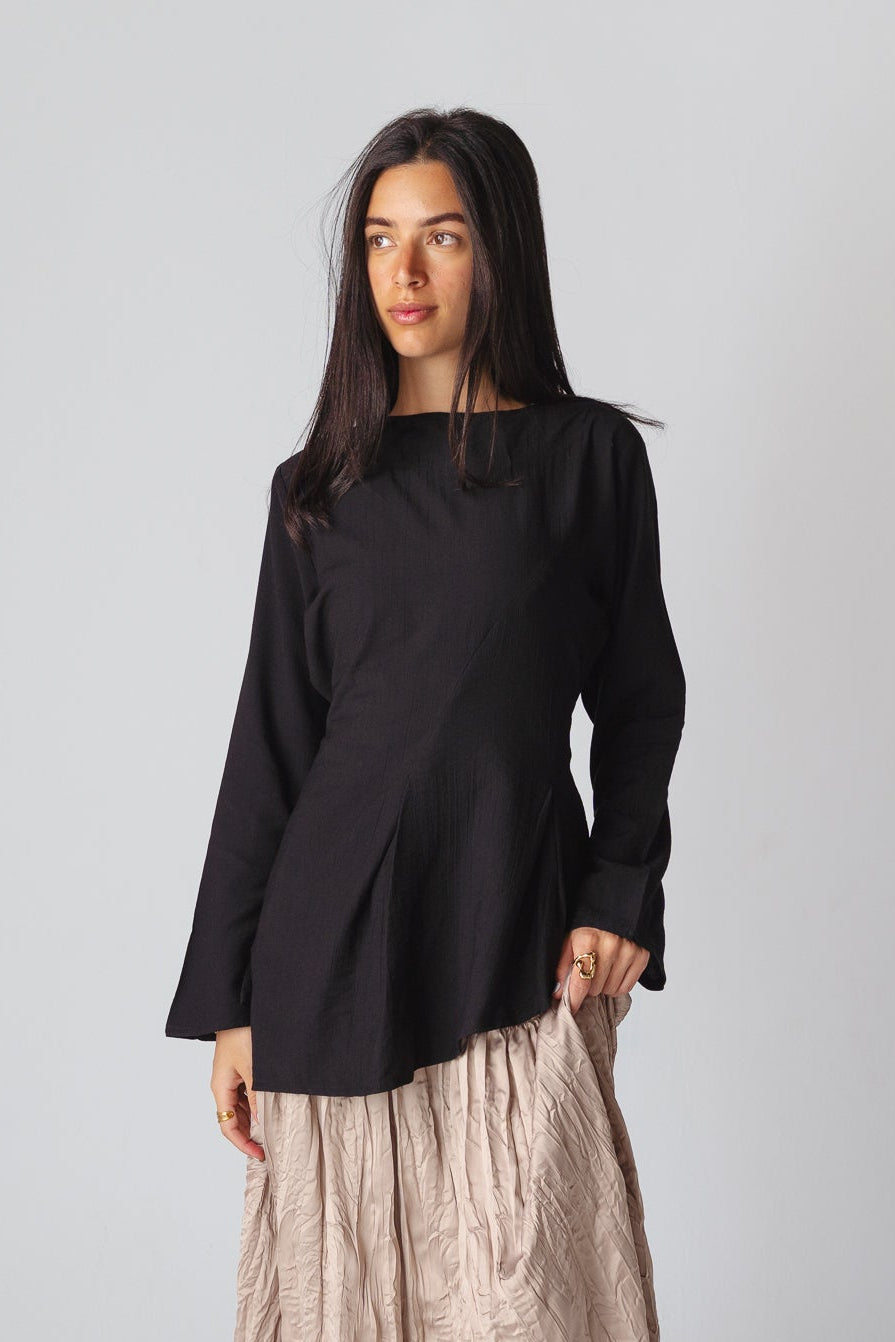 Black Blossom New Edition Blouse