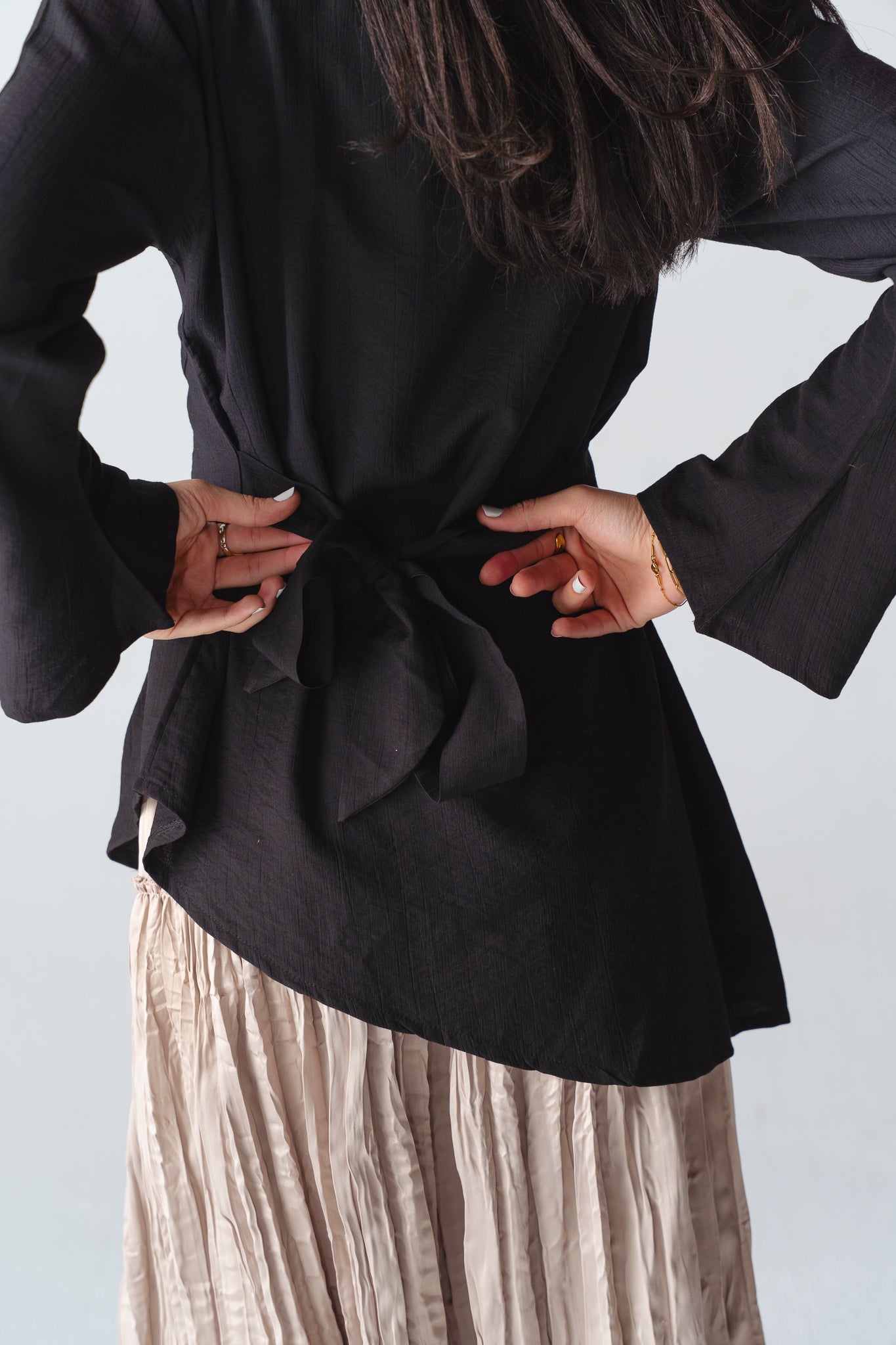 Black Blossom New Edition Blouse