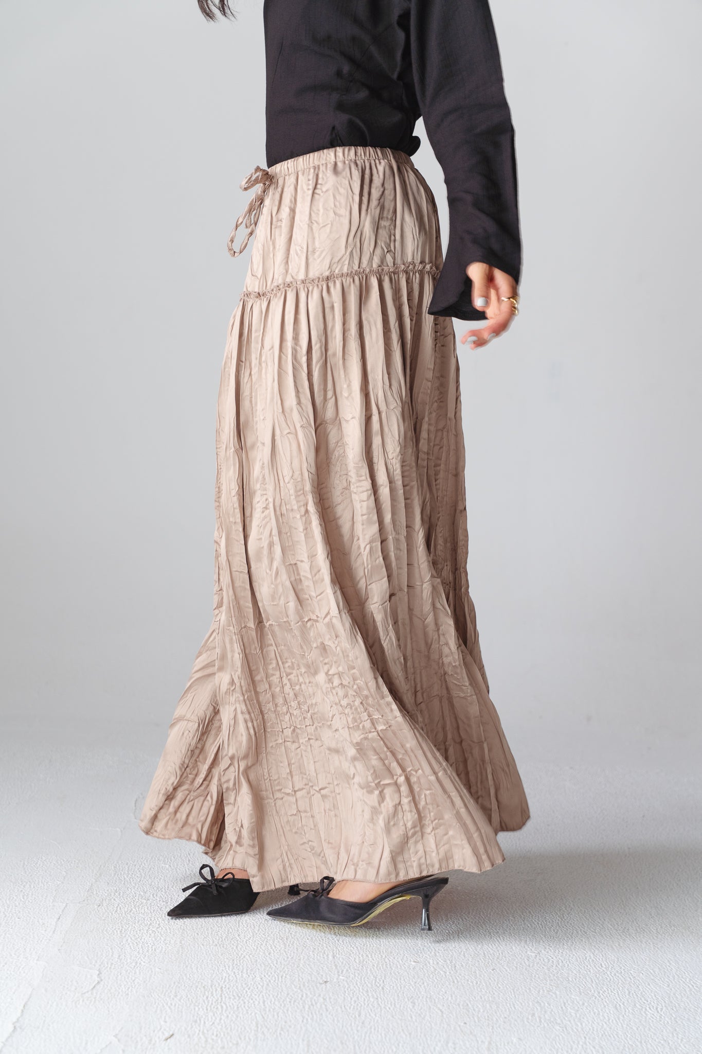 Juliet Maxi champagne skirt